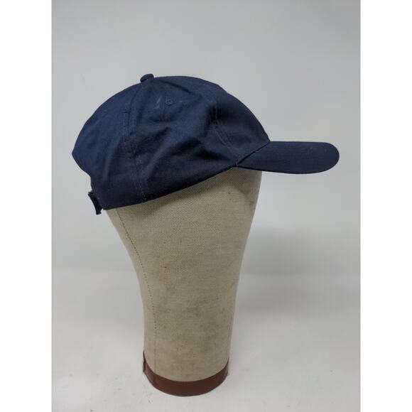 Main Gate NBA Indiana Pacers Hat Embroidered State Logo Blue Strapback - Picture 5 of 10